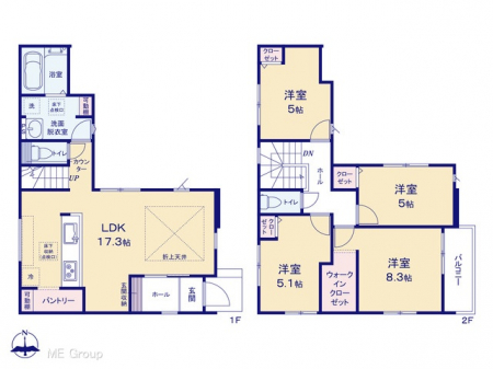 �@�Ԏ��`Floor plan�`�@�}�ʂƈقȂ�ꍇ�͌�����D��