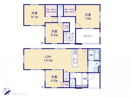 �@�Ԏ�聟�P�������`Floor plan�`�@�}�ʂƈقȂ�ꍇ�͌�����D��