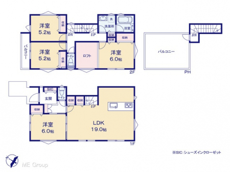 @Ԏ聟1`Floor plan`  }ʂƈقȂꍇ͌D