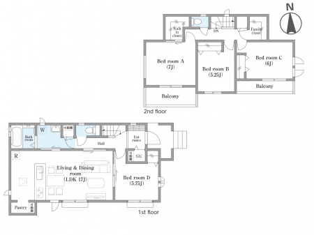 @Ԏ`Floor plan`@}ʂƈقȂꍇ͌Dv܂B