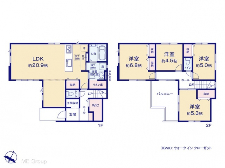 �@�Ԏ�聟�P�������`Floor plan�`  �}�ʂƈقȂ�ꍇ�͌�����D��v���܂��B