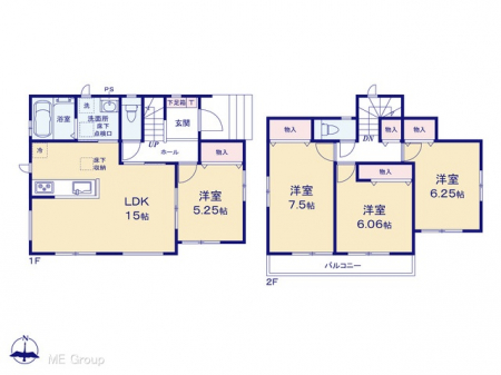�@�Ԏ�聟B�������`Floor plan�`�@�}�ʂƈقȂ�ꍇ�͌�����D��