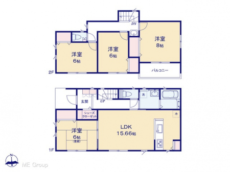 �@�Ԏ�聟�R�������`Floor plan�`�@�}�ʂƈقȂ�ꍇ�͌�����D��