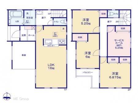 �@�Ԏ��`Floor plan�`�@�}�ʂƈقȂ�ꍇ�͌�����D��