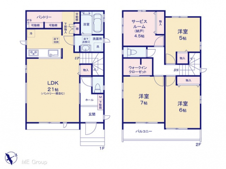 �@�Ԏ�聟B�������`Floor plan�`�@�}�ʂƈقȂ�ꍇ�͌�����D��