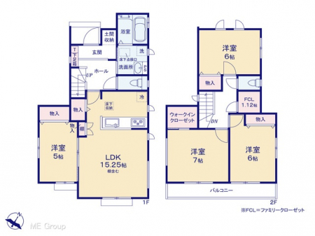 �@�Ԏ�聟L�������`Floor plan�`�@�}�ʂƈقȂ�ꍇ�͌�����D��
