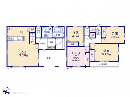 �@�Ԏ�聟B�������`Floor plan�`�@�}�ʂƈقȂ�ꍇ�͌�����D��