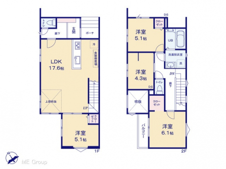 �@�Ԏ��`Floor plan�`�@�}�ʂƈقȂ�ꍇ�͌�����D��