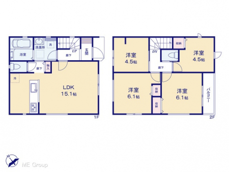 �@�Ԏ��`Floor plan�`�@�}�ʂƈقȂ�ꍇ�͌�����D��