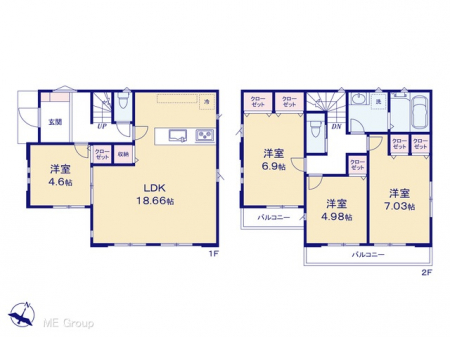 @Ԏ聟P`Floor plan`@}ʂƈقȂꍇ͌D