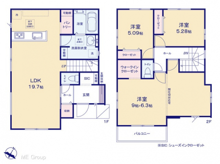 �@�Ԏ��`Floor plan�`�@�}�ʂƈقȂ�ꍇ�͌�����D��