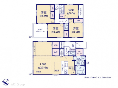 �@�Ԏ�聟�Q�������`Floor plan�`�@�}�ʂƈقȂ�ꍇ�͌�����D��