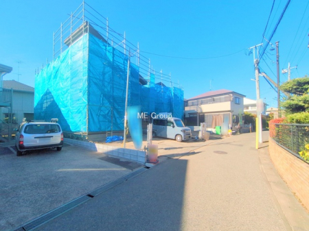 ���n�O�ώʐ^�@�`Exterior�`�@�O�ʓ��H�F�k�� 4m �����@�O�ʓ��H�͊ՐÂȏZ��n���͂���Ԓʂ�̏��Ȃ����H�B���Ԃ̏o��������炭�炭�ł��I���s���_�E���n���w�̂���]�́A���C�y�ɂ��₢���킹���������I