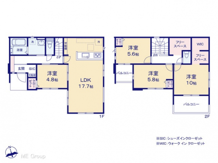 �@�Ԏ��`Floor plan�`�@�}�ʂƈقȂ�ꍇ�͌�����D��