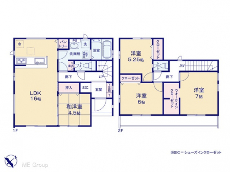 �@�Ԏ�聟�V�������`Floor plan�`�@�}�ʂƈقȂ�ꍇ�͌�����D��