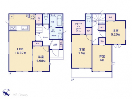 �@�Ԏ��`Floor plan�`�@�}�ʂƈقȂ�ꍇ�͌�����D��