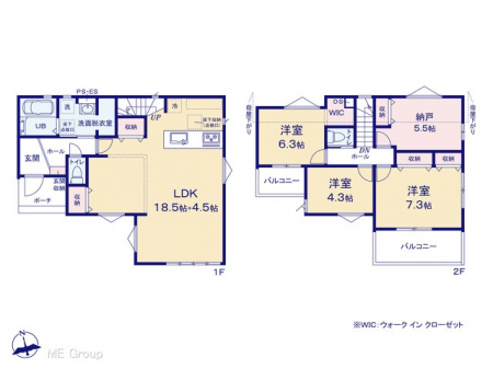 �@�Ԏ�聟�S�������`Floor plan�`  �}�ʂƈقȂ�ꍇ�͌�����D��v���܂��B