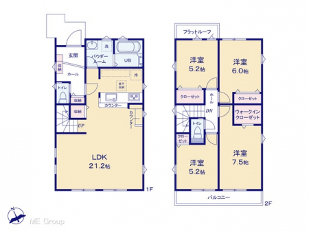 �@�Ԏ�聟�P�������`Floor plan�`�@�}�ʂƈقȂ�ꍇ�͌�����D��