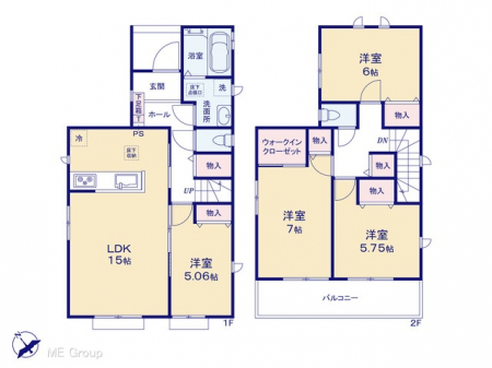 �@�Ԏ�聟B�������`Floor plan�`�@�}�ʂƈقȂ�ꍇ�͌�����D��
