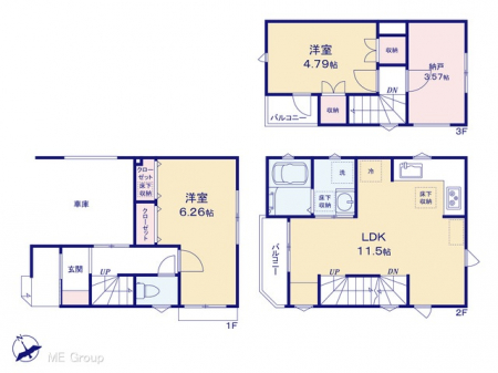 �@�Ԏ��`Floor plan�`�@�}�ʂƈقȂ�ꍇ�͌�����D��