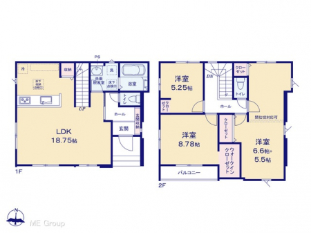 �@�Ԏ�聟�R�������`Floor plan�`�@�}�ʂƈقȂ�ꍇ�͌�����D��