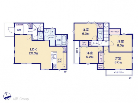 �@�Ԏ�聟�P�������`Floor plan�`�@�}�ʂƈقȂ�ꍇ�͌�����D��
