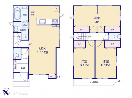 �@�Ԏ��`Floor plan�`�@�}�ʂƈقȂ�ꍇ�͌�����D��