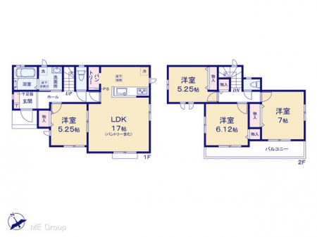�@�Ԏ��`Floor plan�`�@�}�ʂƈقȂ�ꍇ�͌�����D��