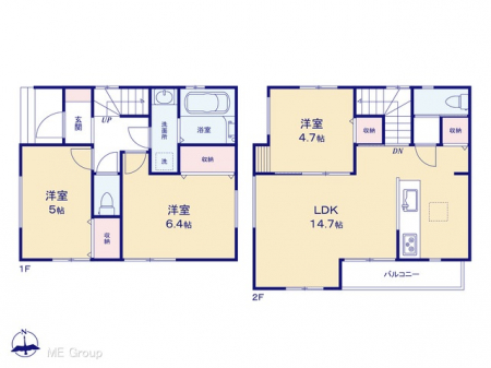 �@�Ԏ��`Floor plan�`�@�}�ʂƈقȂ�ꍇ�͌�����D��