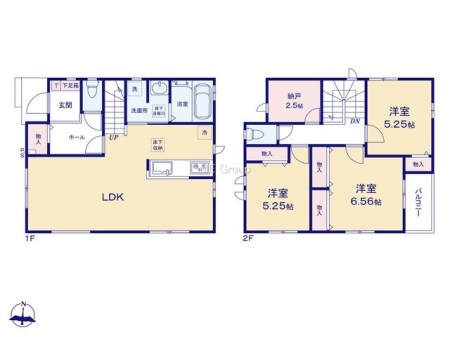 �@�Ԏ�聟B�������`Floor plan�`�@�}�ʂƈقȂ�ꍇ�͌�����D��v���܂��B