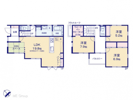 �@�Ԏ��`Floor plan�`�@�}�ʂƈقȂ�ꍇ�͌�����D��