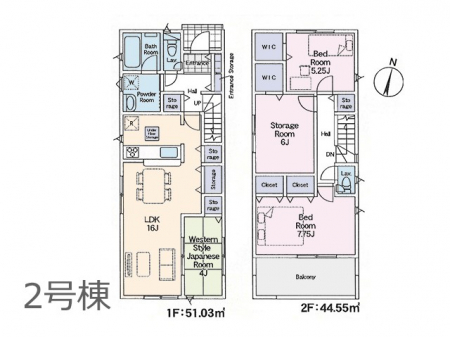 �@�Ԏ�聟�Q�������`Floor plan�`�@�}�ʂƈقȂ�ꍇ�͌�����D��v���܂��B