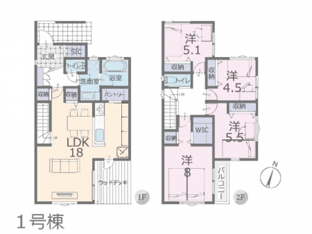 �@�Ԏ�聟1�������`Floor plan�`�}�ʂƈقȂ�ꍇ�͌�����D��  