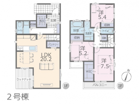 �@�Ԏ�聟2�������`Floor plan�`�}�ʂƈقȂ�ꍇ�͌�����D��  