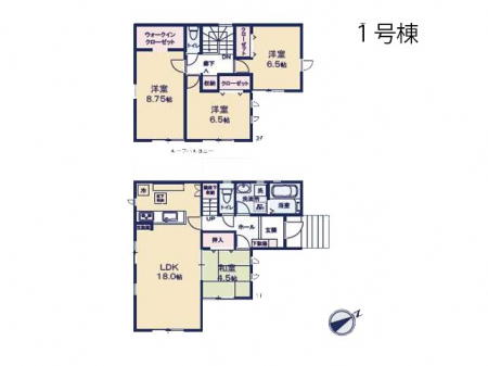 �@�Ԏ�聟�P�������`Floor plan�`�@�}�ʂƈقȂ�ꍇ�͌�����D��v���܂��B