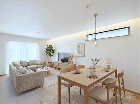 ���r���O�@������A�������`Living�`�@�Ƒ��̉�b��Ί炪�s���������r���O�ł��B�傫�ȃ\�t�@��_�C�j���O�e�[�u���ł������H���������肭�났�����􂻂�Ȗ������������Ԃł��I���Ƌ��CG�ł�