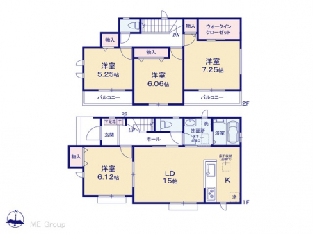�@�Ԏ��`Floor plan�`�@�}�ʂƈقȂ�ꍇ�͌�����D��