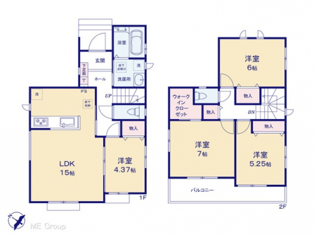 �@�Ԏ��`Floor plan�`�@�}�ʂƈقȂ�ꍇ�͌�����D��