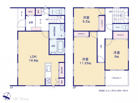 �@�Ԏ��`Floor plan�`�@�}�ʂƈقȂ�ꍇ�͌�����D��