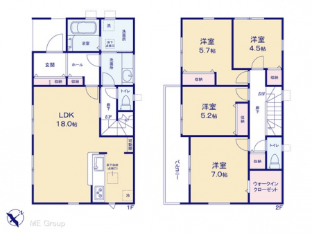 �@�Ԏ��`Floor plan�`�@�}�ʂƈقȂ�ꍇ�͌�����D��