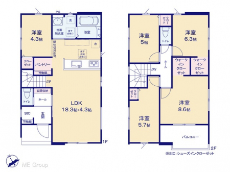 �@�Ԏ�聟2�������`Floor plan�`�}�ʂƈقȂ�ꍇ�͌�����D��  