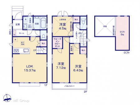 �@�Ԏ��`Floor plan�`�@�}�ʂƈقȂ�ꍇ�͌�����D��