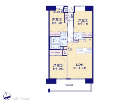 �@�Ԏ��`Floor plan�`�@�}�ʂƈقȂ�ꍇ�͌�����D��