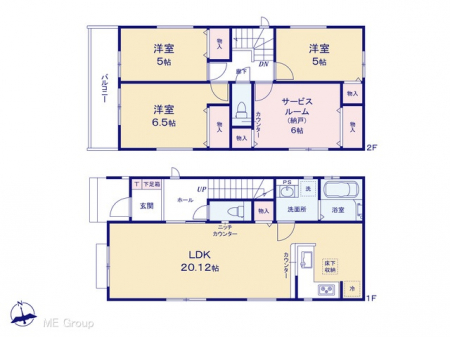 �@�Ԏ�聟�P�������`Floor plan�`�@�}�ʂƈقȂ�ꍇ�͌�����D��