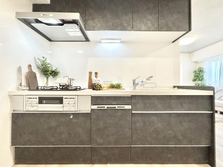 �L�b�`���@�������̂������ŉƑ��̏Ί炪�L����܂�  