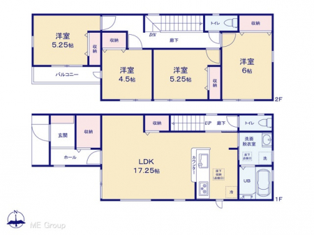 �@�Ԏ��`Floor plan�`�@�}�ʂƈقȂ�ꍇ�͌�����D��v���܂��B