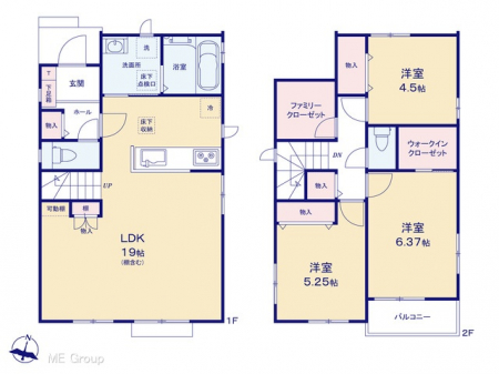 �@�Ԏ�聟B�������`Floor plan�`�@�}�ʂƈقȂ�ꍇ�͌�����D��v���܂��B