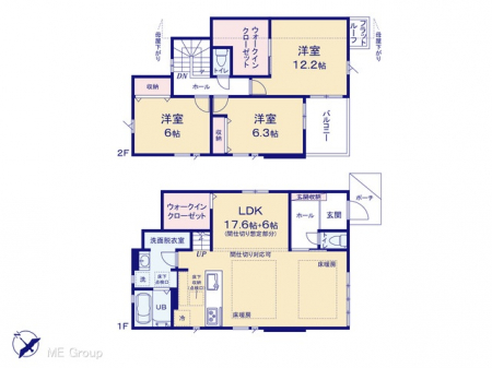 �@�Ԏ�聟1�������`Floor plan�`�}�ʂƈقȂ�ꍇ�͌�����D��  