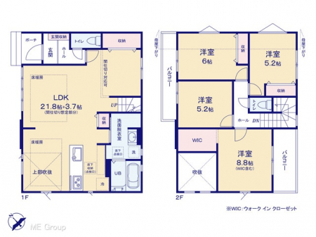 �@�Ԏ�聟2�������`Floor plan�`�}�ʂƈقȂ�ꍇ�͌�����D��  