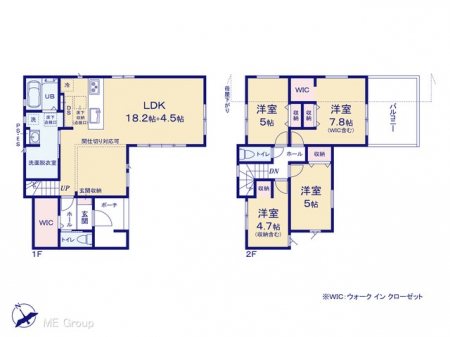 �@�Ԏ��`Floor plan�`�@�}�ʂƈقȂ�ꍇ�͌�����D��  
